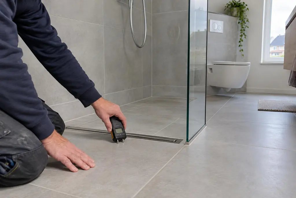 Lekdetectie Spakenburg – badkamer in een nieuwbouwwoning