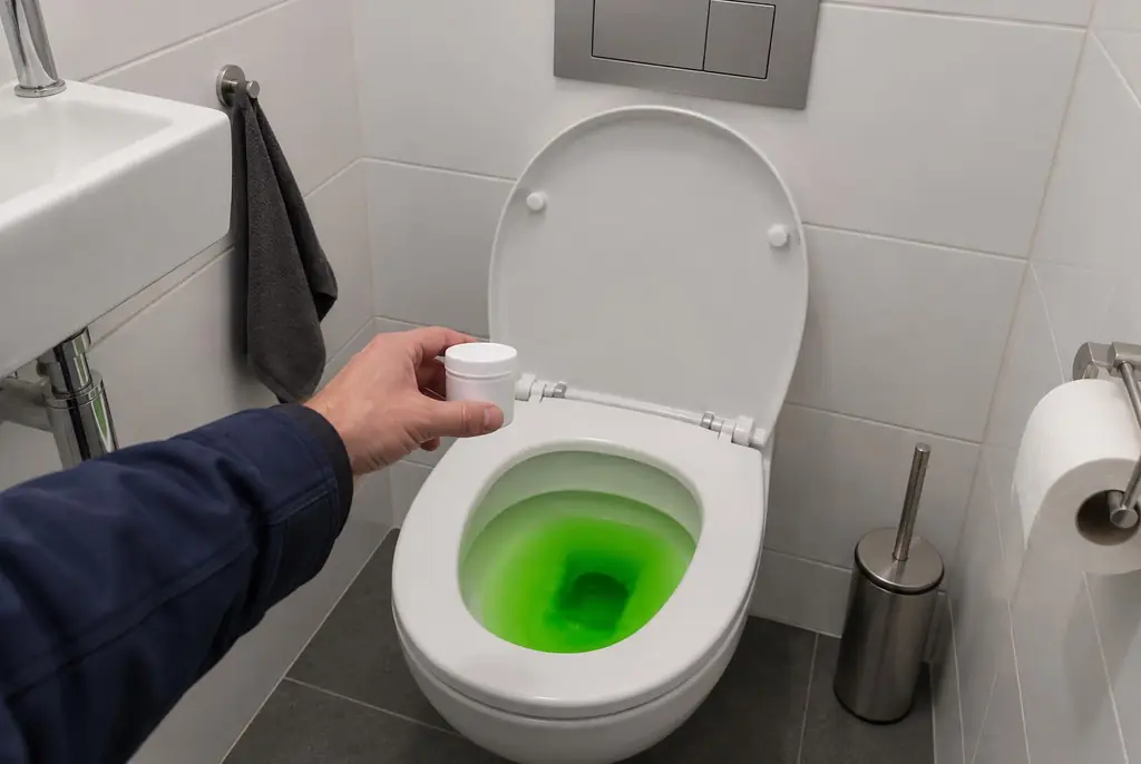 Lekdetectie Spakenburg – kleurstoftest bij een lekkend toilet